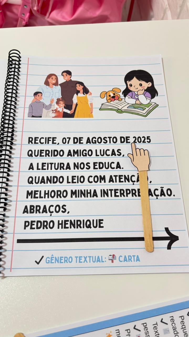 MEU CADERNO DA LEITURA – CORREIOS DA LEITURA - Imagem 11