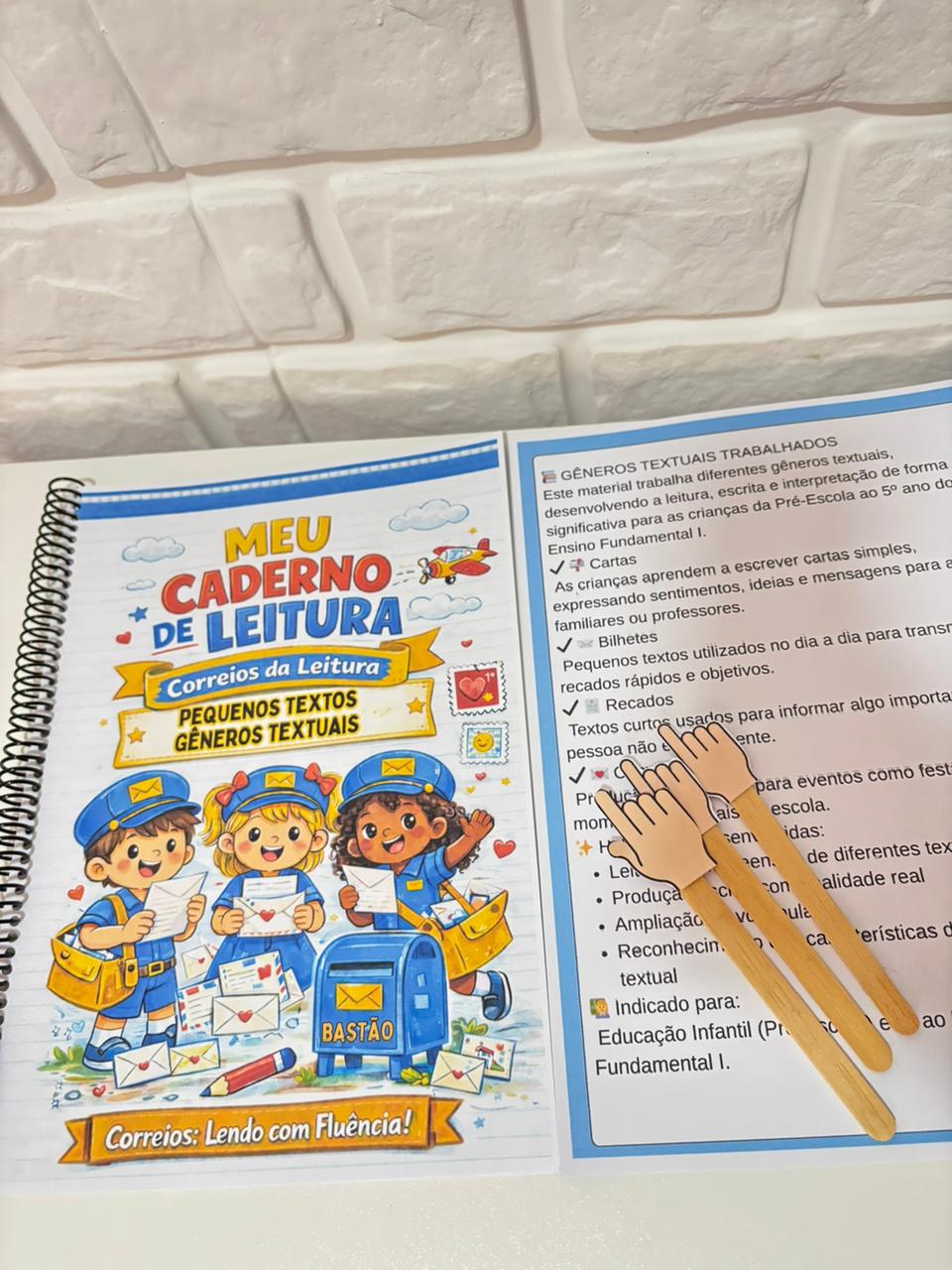 MEU CADERNO DA LEITURA – CORREIOS DA LEITURA - Imagem 6