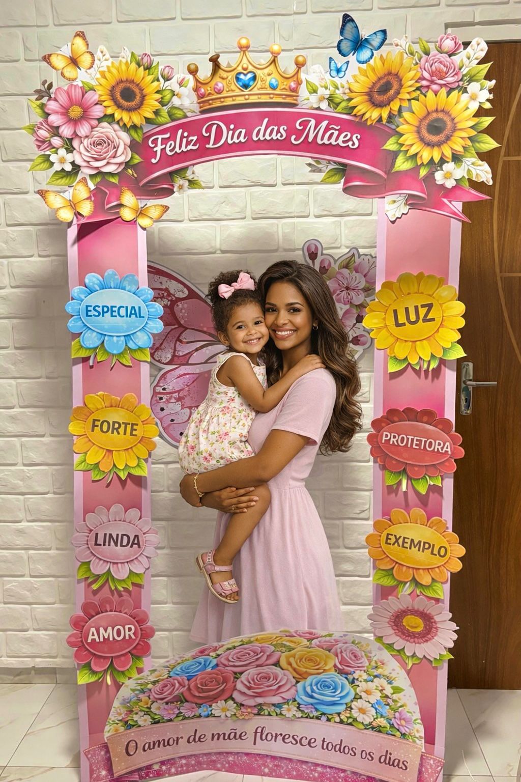 PAINEL PORTAL 3D FELIZ DIA DAS MÃES - Imagem 11