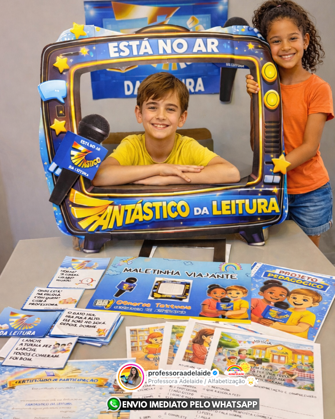 FANTÁSTICO DA LEITURA – GÊNEROS TEXTUAIS