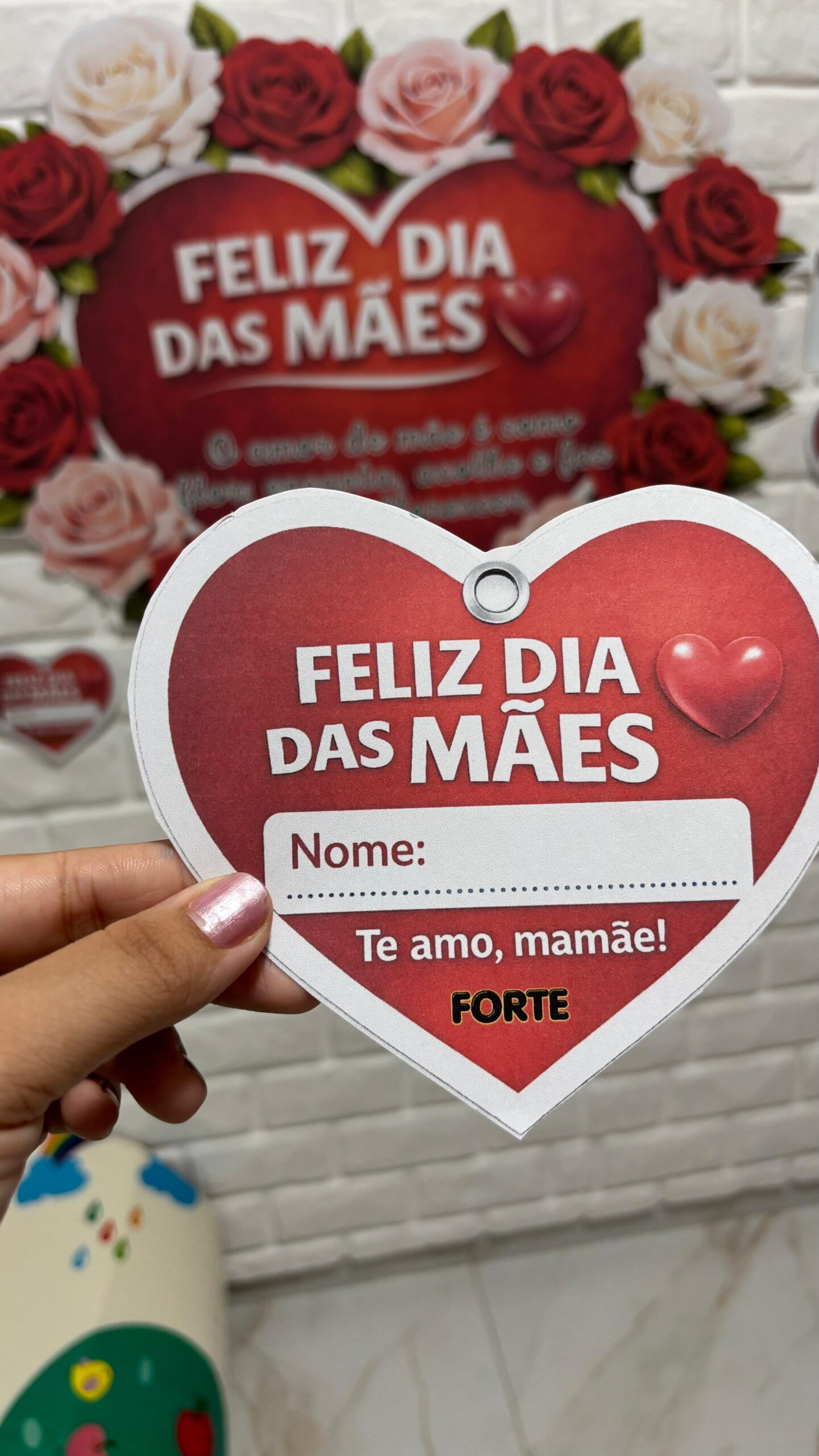 KIT ENCANTO DIA DAS MÃES Painel + Apresentação + Lembrancinha - Imagem 16