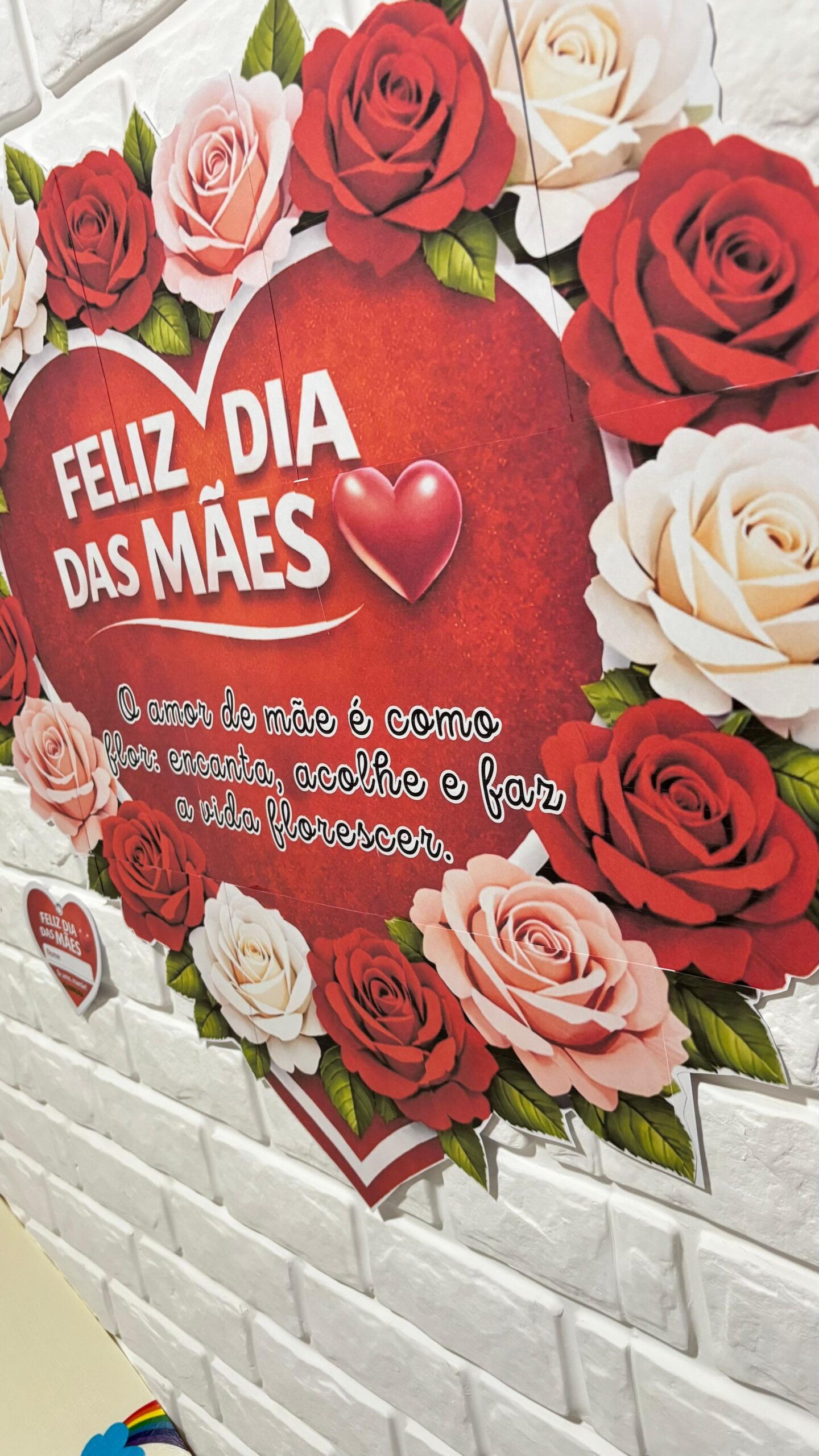 KIT ENCANTO DIA DAS MÃES Painel + Apresentação + Lembrancinha - Imagem 12