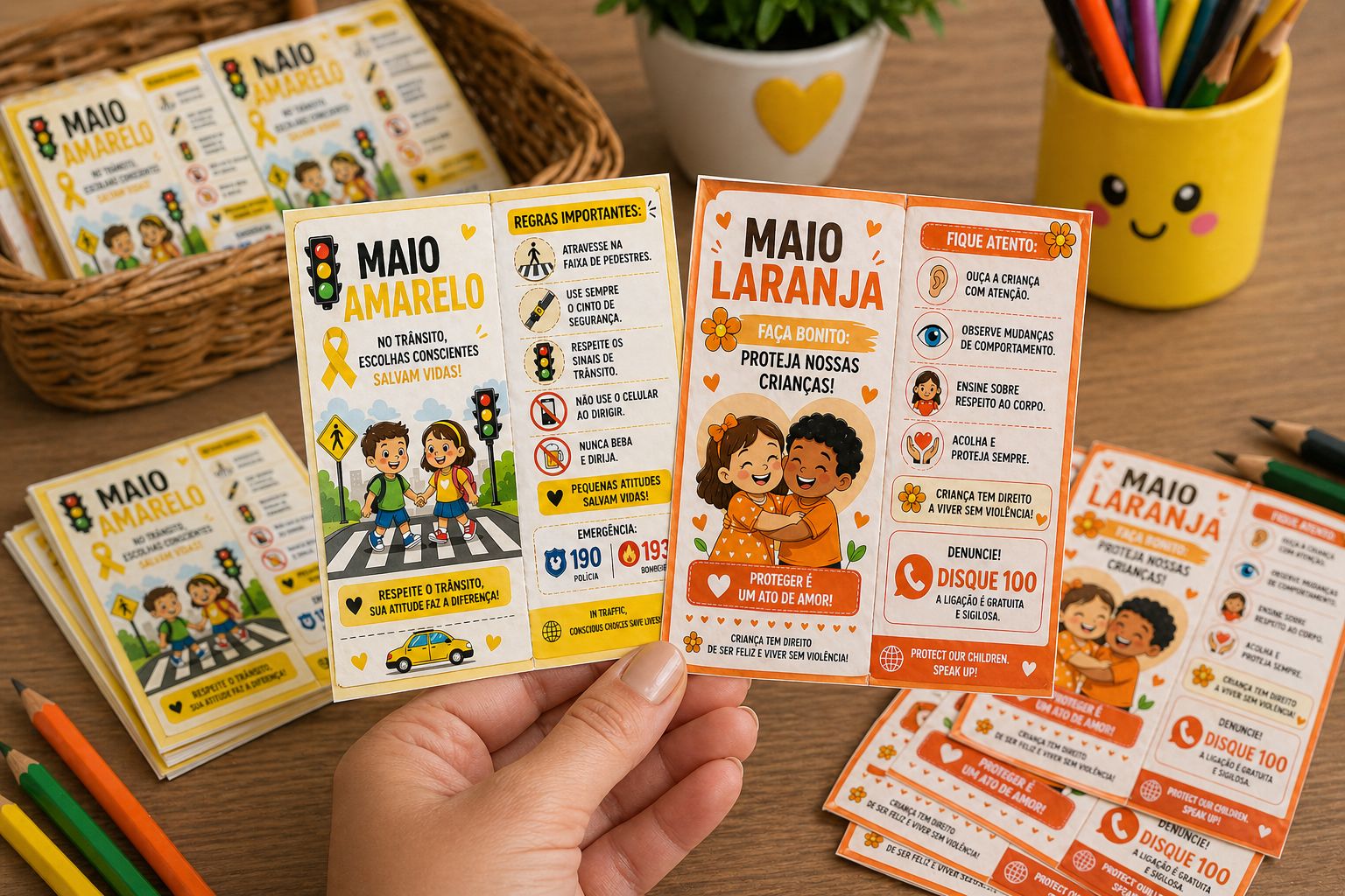 PAINEL MAIO AMARELO + MAIO LARANJA - Imagem 6