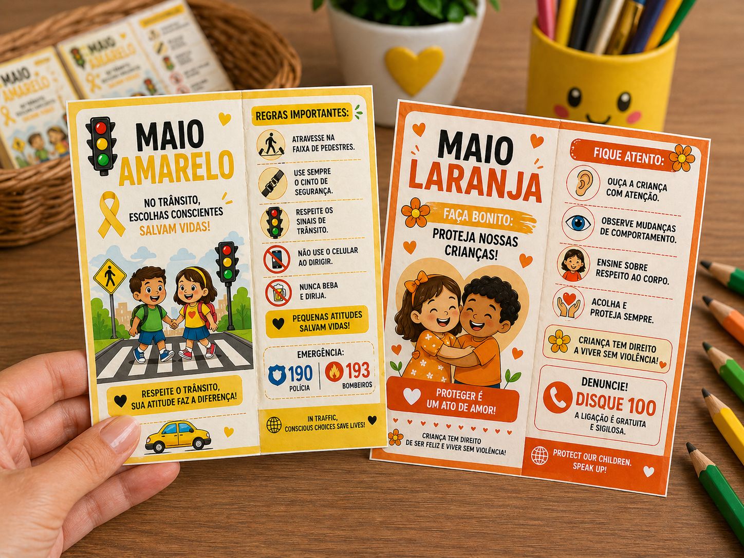 PAINEL MAIO AMARELO + MAIO LARANJA - Imagem 4