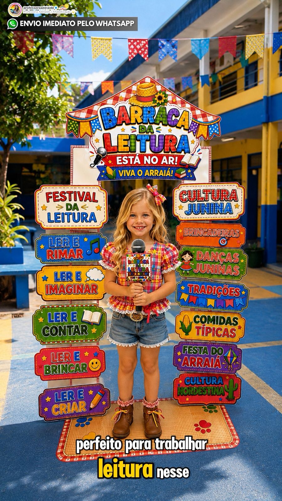 BARRACA DA LEITURA — ESTÁ NO AR! VIVA O ARRAIÁ! - Imagem 3