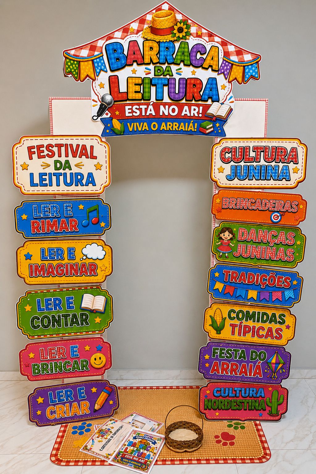 BARRACA DA LEITURA — ESTÁ NO AR! VIVA O ARRAIÁ! - Imagem 2