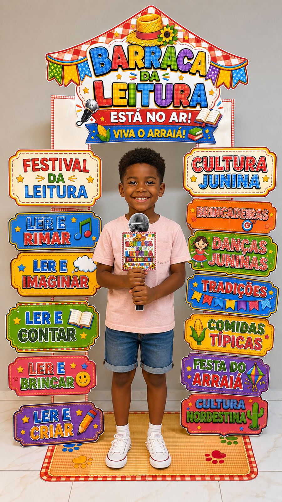 BARRACA DA LEITURA — ESTÁ NO AR! VIVA O ARRAIÁ! - Imagem 4