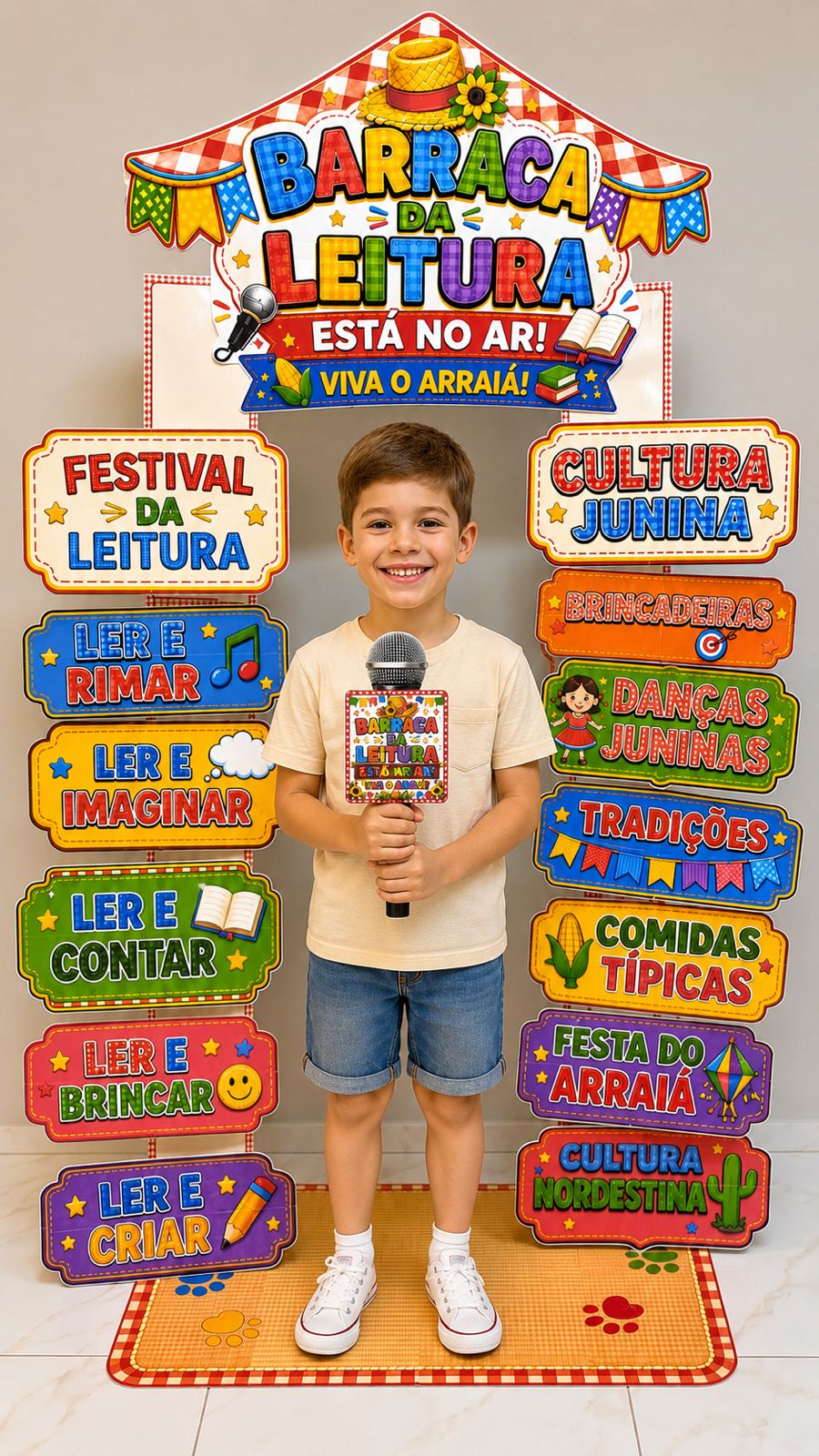 BARRACA DA LEITURA — ESTÁ NO AR! VIVA O ARRAIÁ! - Imagem 5