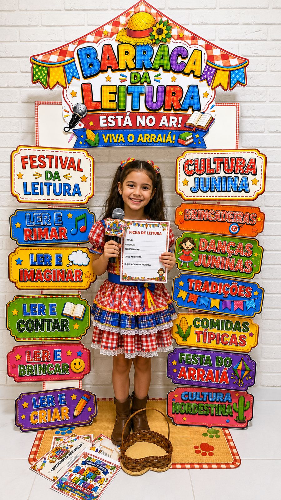 BARRACA DA LEITURA — ESTÁ NO AR! VIVA O ARRAIÁ! - Imagem 10