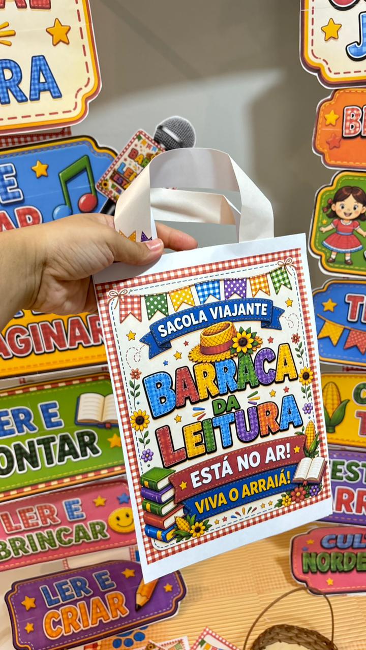 BARRACA DA LEITURA — ESTÁ NO AR! VIVA O ARRAIÁ! - Imagem 6
