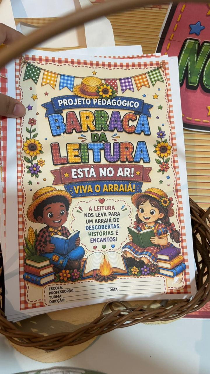 BARRACA DA LEITURA — ESTÁ NO AR! VIVA O ARRAIÁ! - Imagem 7