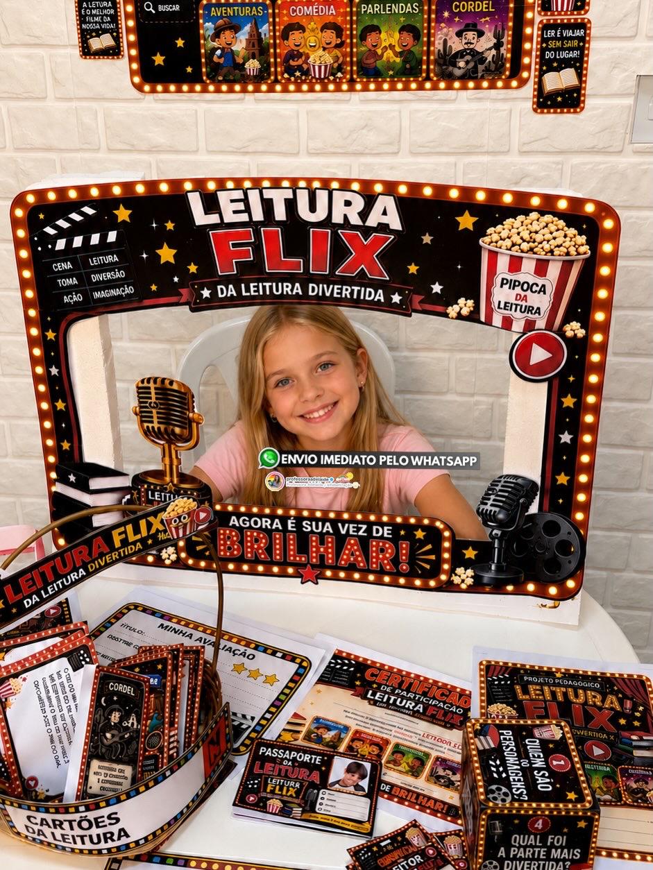 LEITURA FLIX — AVENTURAS, COMÉDIA, PARLENDAS E CORDEL - Imagem 17