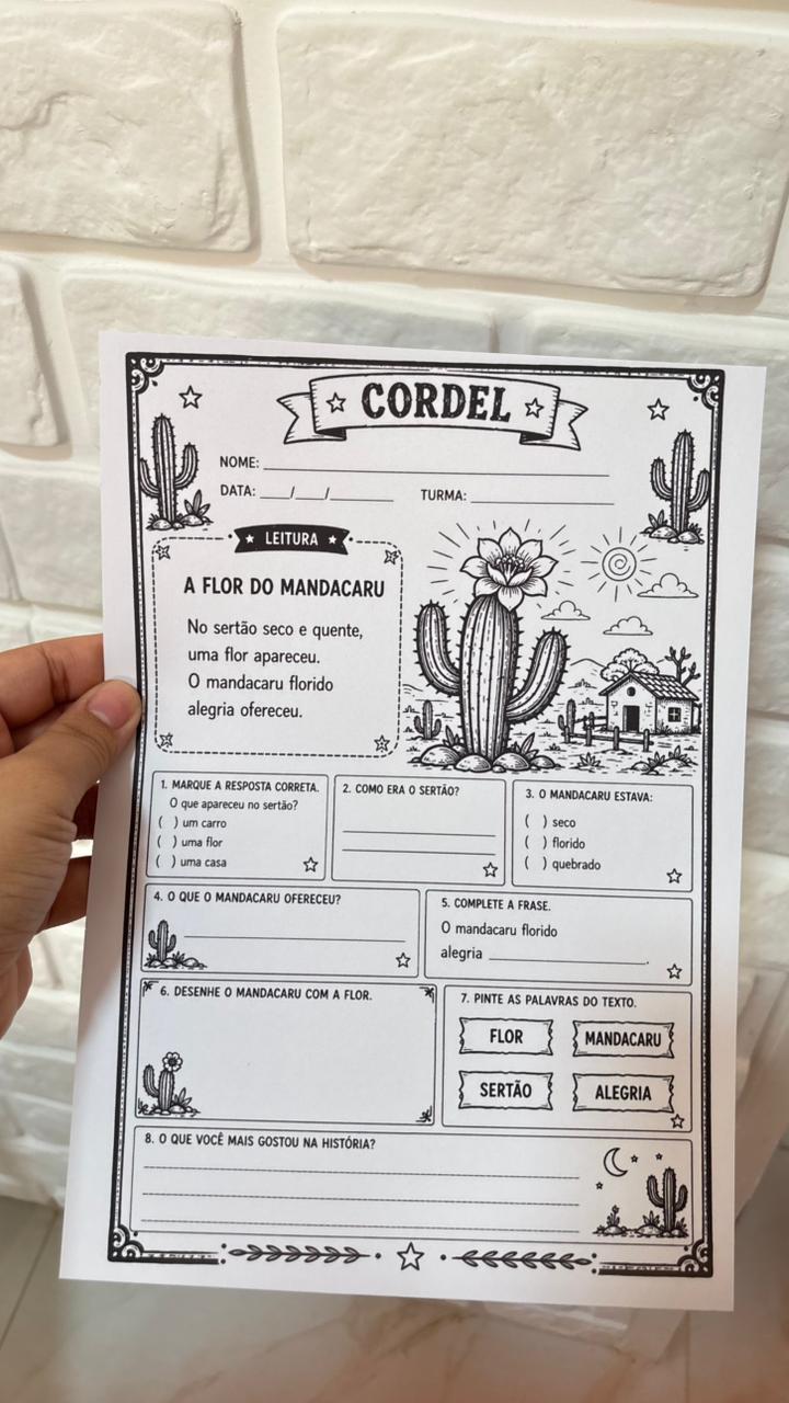LEITURA FLIX — AVENTURAS, COMÉDIA, PARLENDAS E CORDEL - Imagem 14