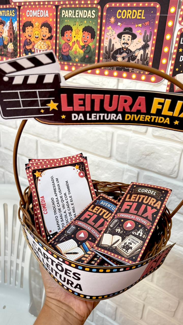 LEITURA FLIX — AVENTURAS, COMÉDIA, PARLENDAS E CORDEL - Imagem 11