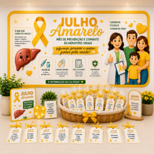 PAINEL EDUCATIVO – JULHO AMARELO