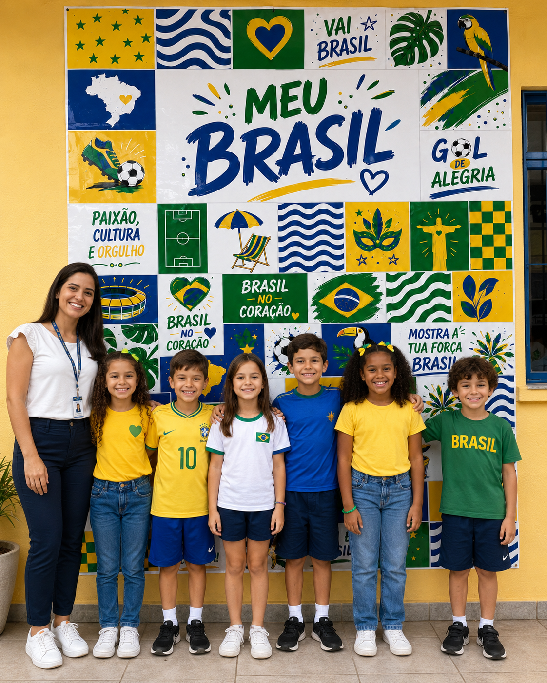 PAINEL FOTOGRÁFICO MEU BRASIL - VAI BRASIL, GOL DE ALEGRIA! - Imagem 11