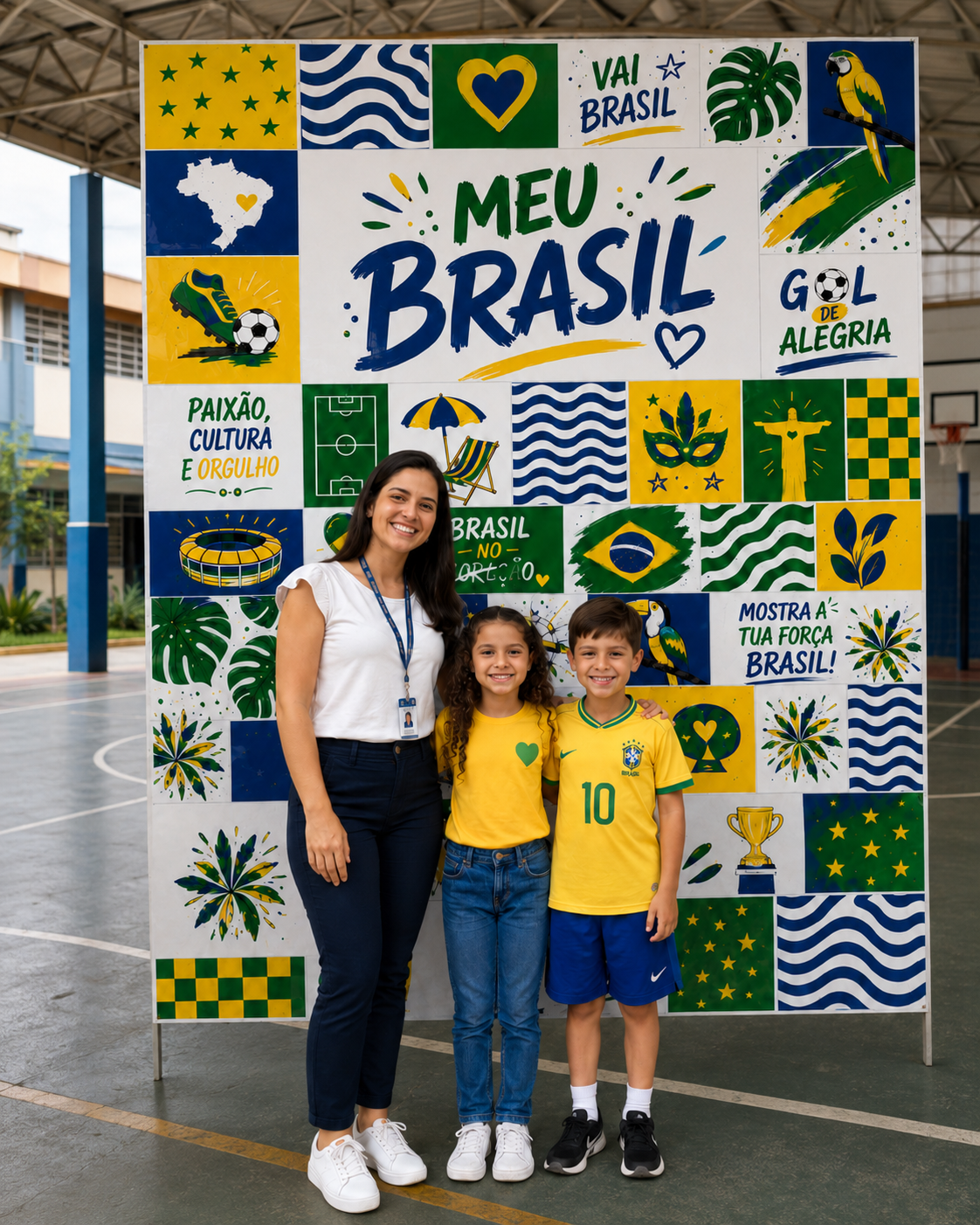 PAINEL FOTOGRÁFICO MEU BRASIL - VAI BRASIL, GOL DE ALEGRIA! - Imagem 5
