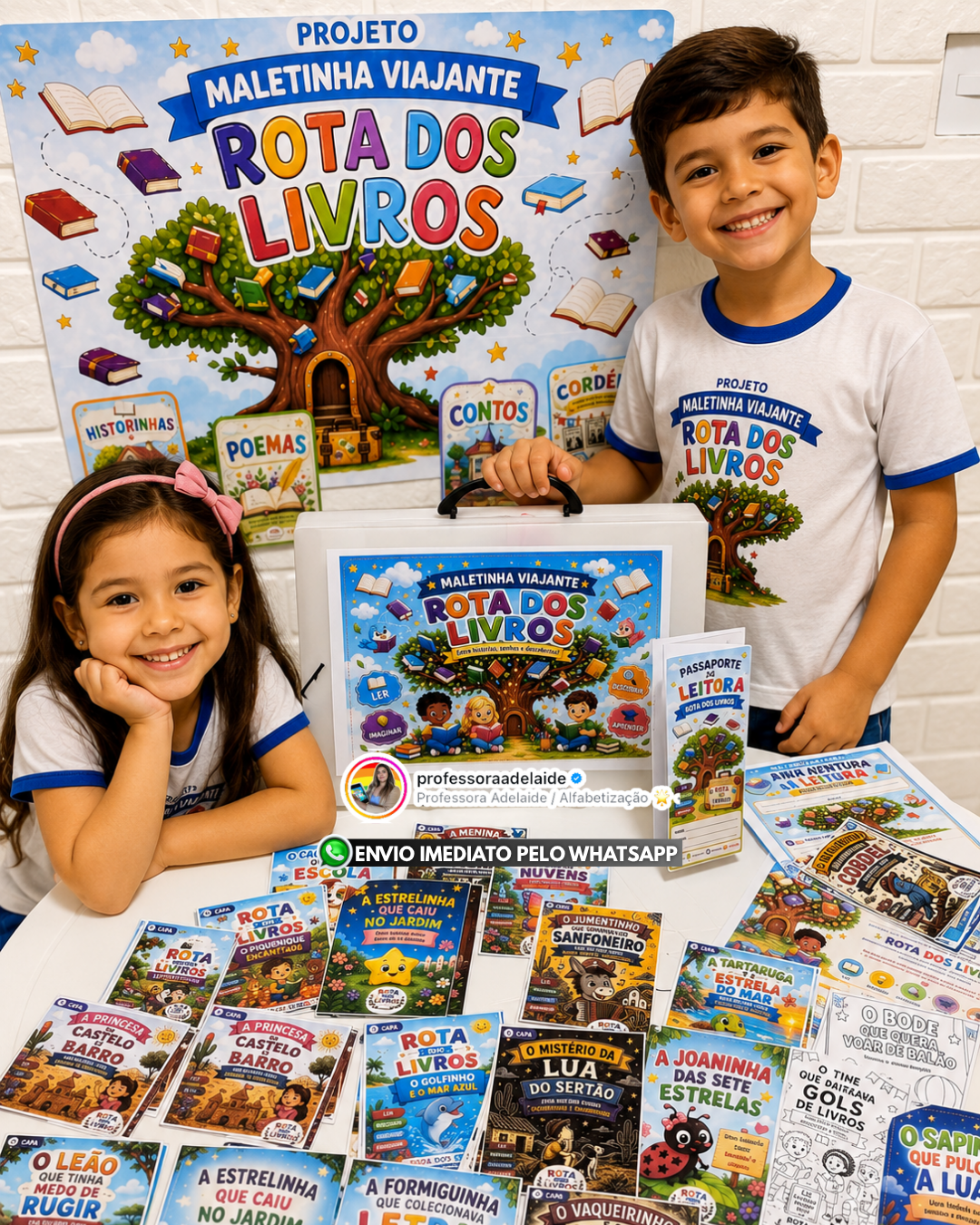 PROJETO MALETINHA VIAJANTE — ROTA DOS LIVROS - Imagem 2