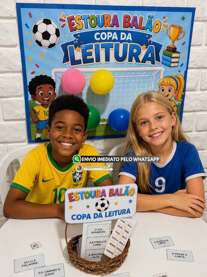 ESTOURO DO BALÃO DA LEITURA - copa da leitura - Imagem 8