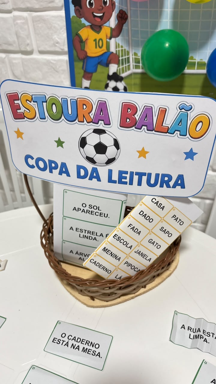 ESTOURO DO BALÃO DA LEITURA - copa da leitura - Imagem 4