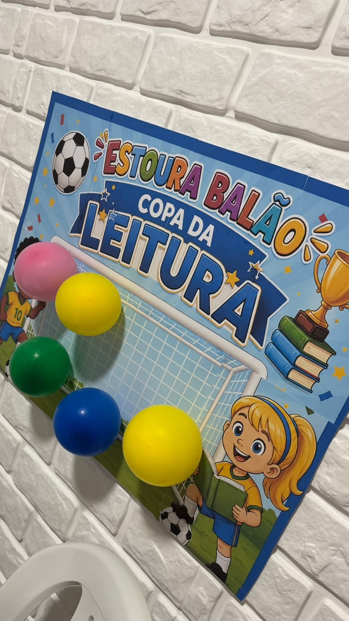 ESTOURO DO BALÃO DA LEITURA - copa da leitura - Imagem 3