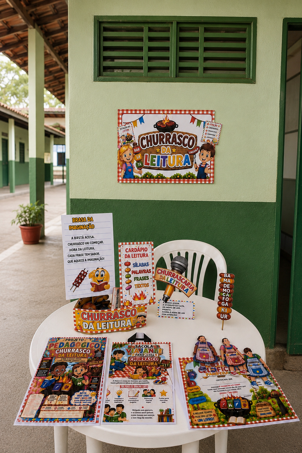 CHURRASCO DA LEITURA
