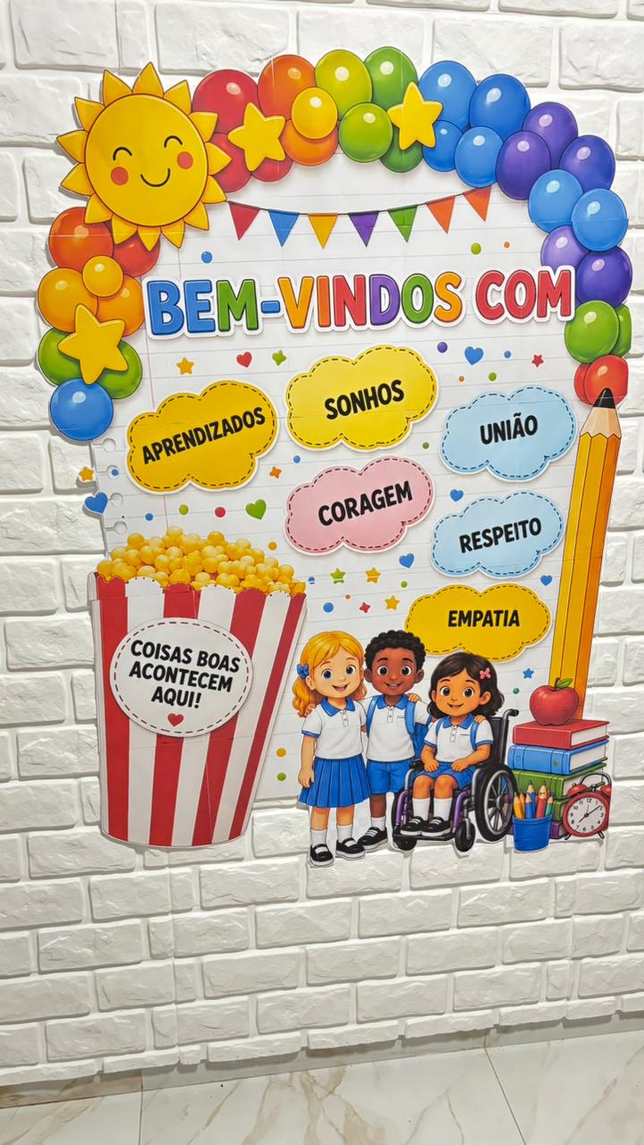 PAINEL VOLTA ÀS AULAS - PIPOCANDO COISAS BOAS ACONTECEM AQUI! - Imagem 6