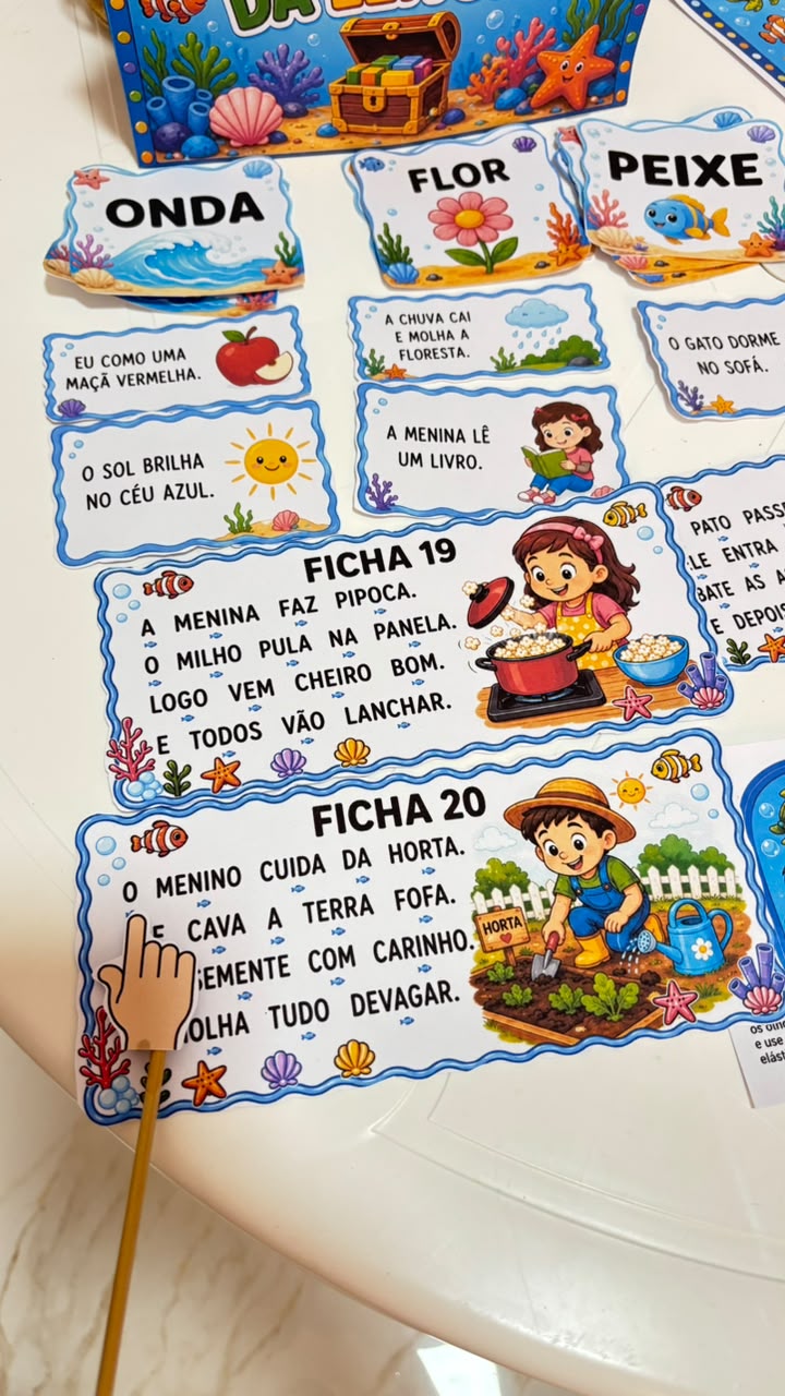 MERGULHO NA LEITURA Palavras, frases, fluência leitora e pequenos textos - Imagem 5