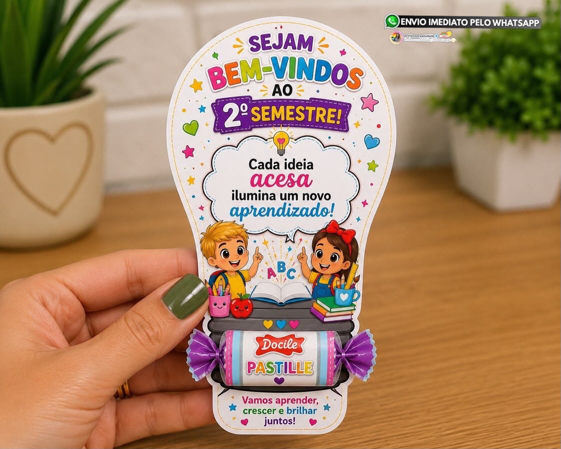 KIT LEMBRANCINHAS – VOLTA AO 2º SEMESTRE - Imagem 6