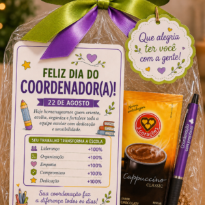 CELEBRE O DIA DA COORDENAÇÃO – KIT LEMBRANCINHAS