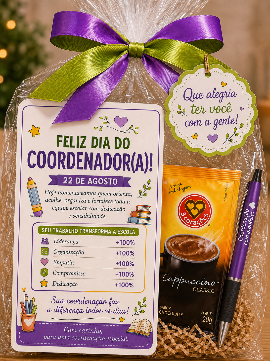 CELEBRE O DIA DA COORDENAÇÃO – KIT LEMBRANCINHAS
