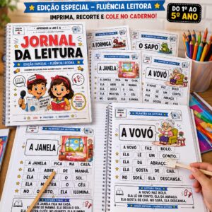 CADERNO JORNAL DA LEITURA – EDIÇÃO ESPECIAL FLUÊNCIA LEITORA