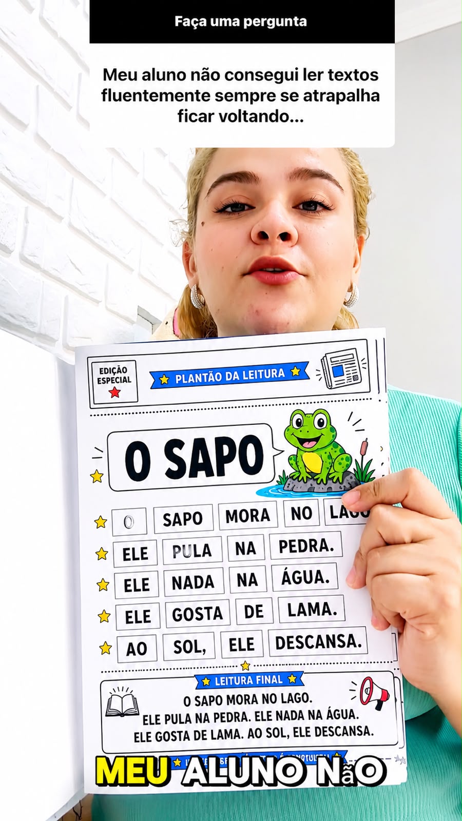 CADERNO JORNAL DA LEITURA – EDIÇÃO ESPECIAL FLUÊNCIA LEITORA - Imagem 6