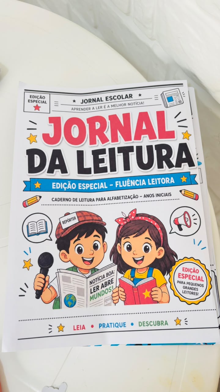 CADERNO JORNAL DA LEITURA – EDIÇÃO ESPECIAL FLUÊNCIA LEITORA - Imagem 2