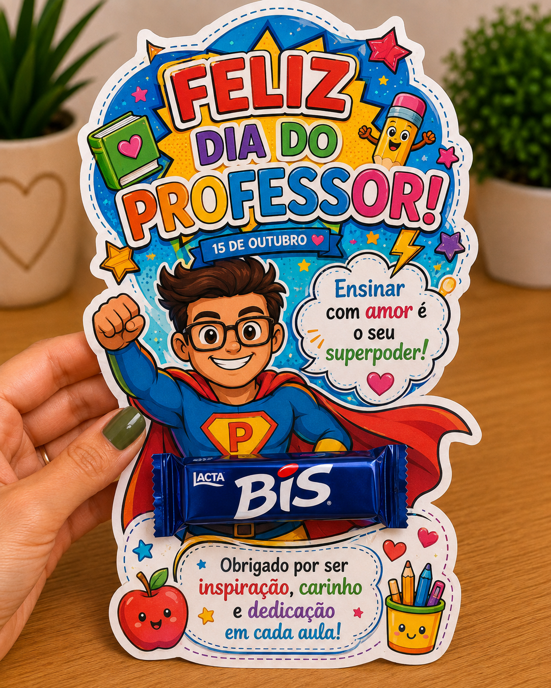 KIT LEMBRANCINHAS – DIA DO PROFESSOR - Imagem 8