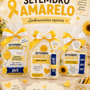 KIT LEMBRANCINHAS – SETEMBRO AMARELO