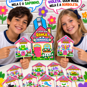 A CASA QUE RIMA NA PRIMAVERA